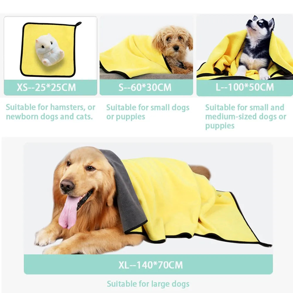 Pet Quick Dry Towel